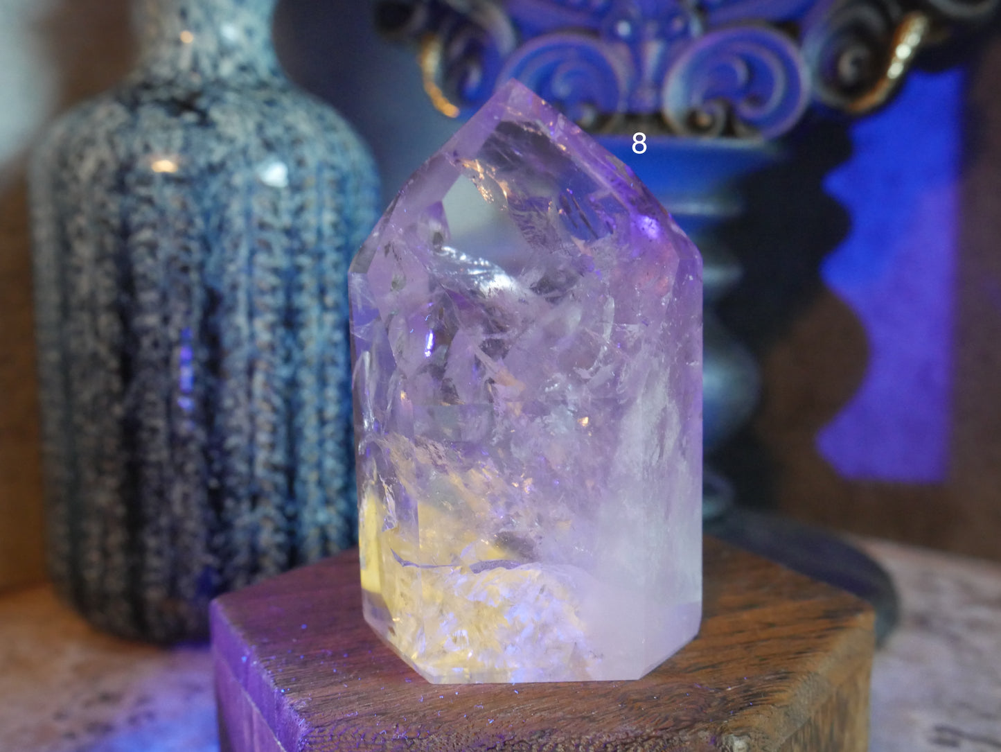 Amethyst with Powellite Towers [various] 1-20