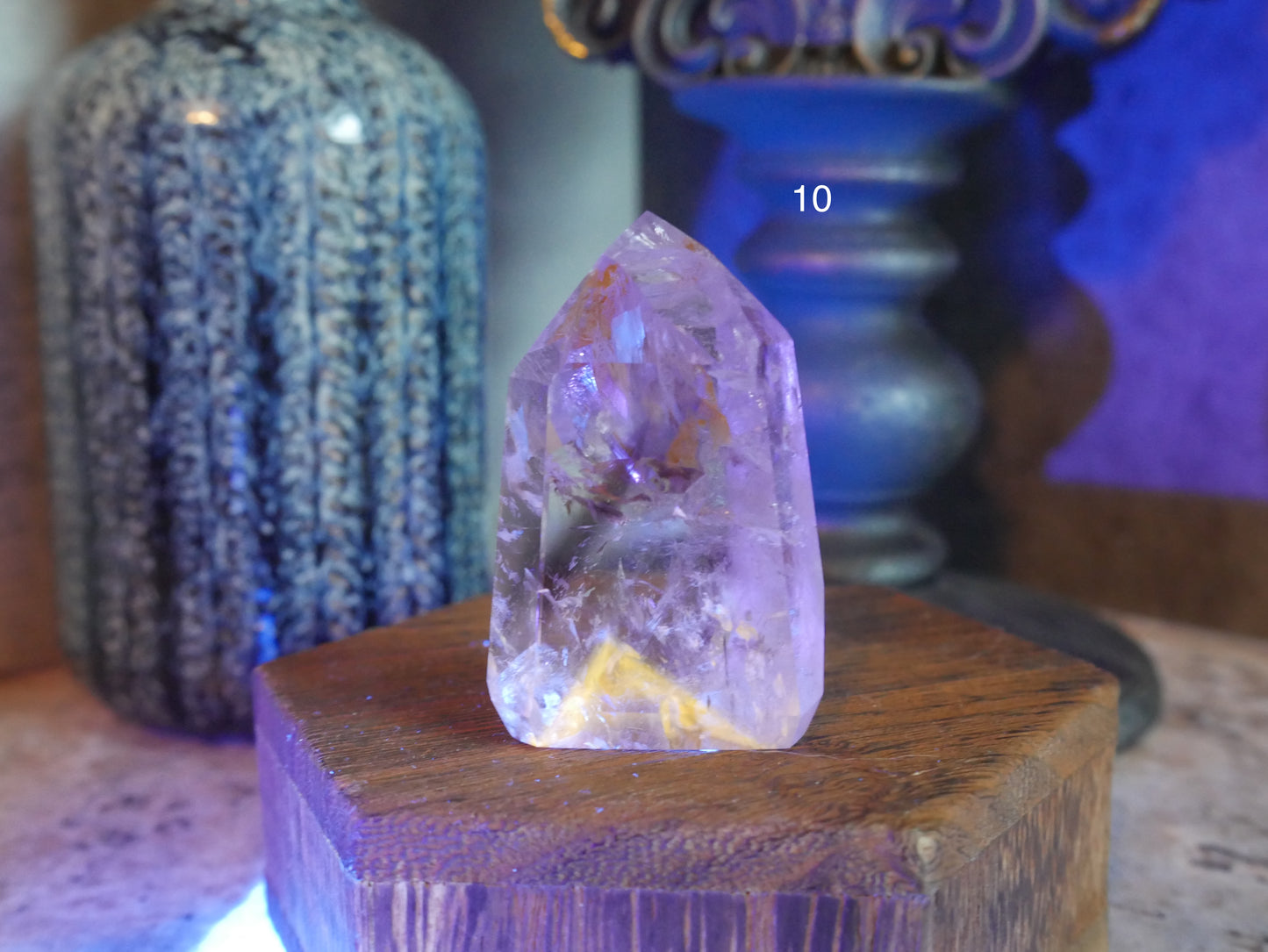 Amethyst with Powellite Towers [various] 1-20