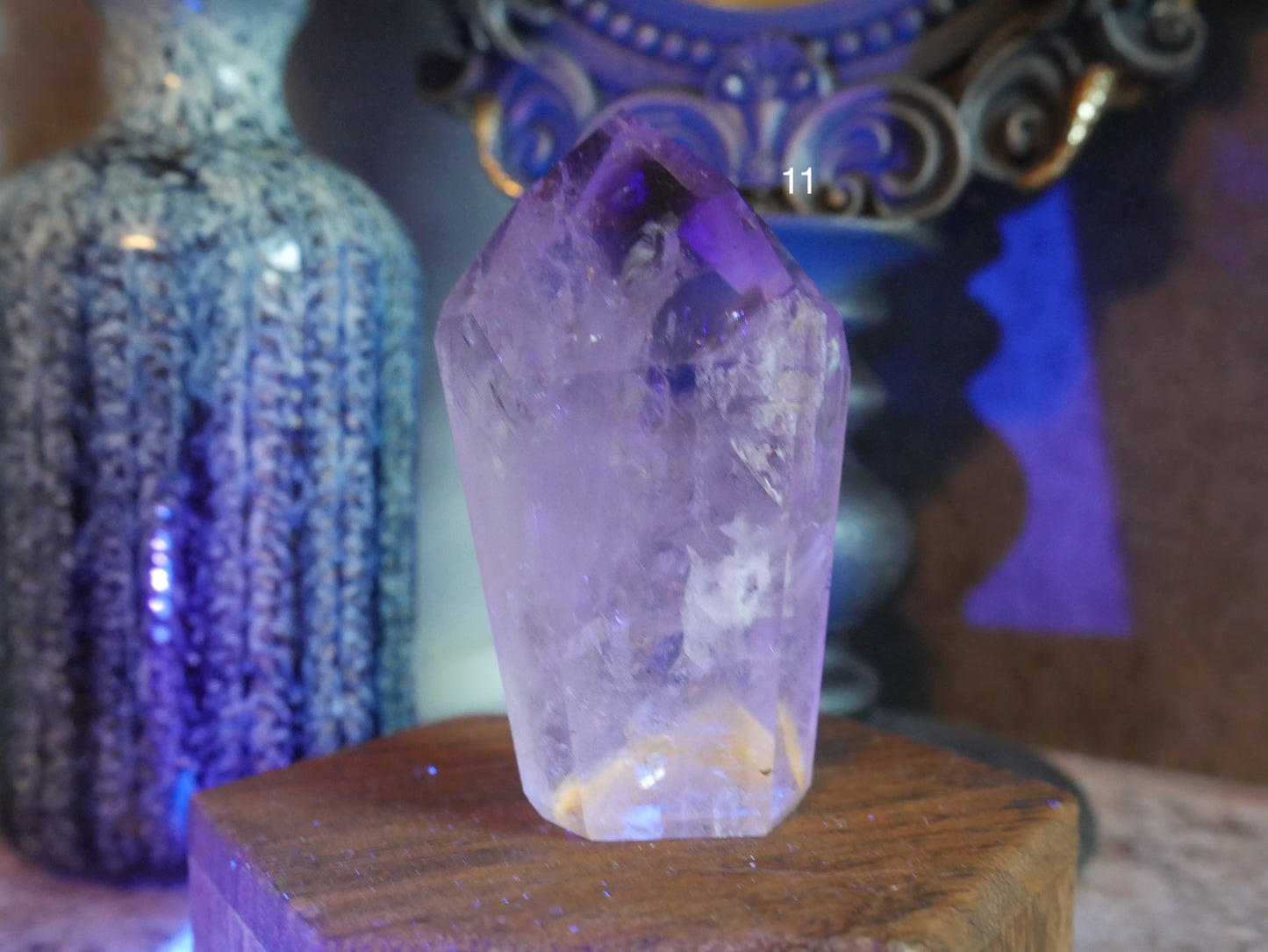 Amethyst with Powellite Towers [various] 1-20