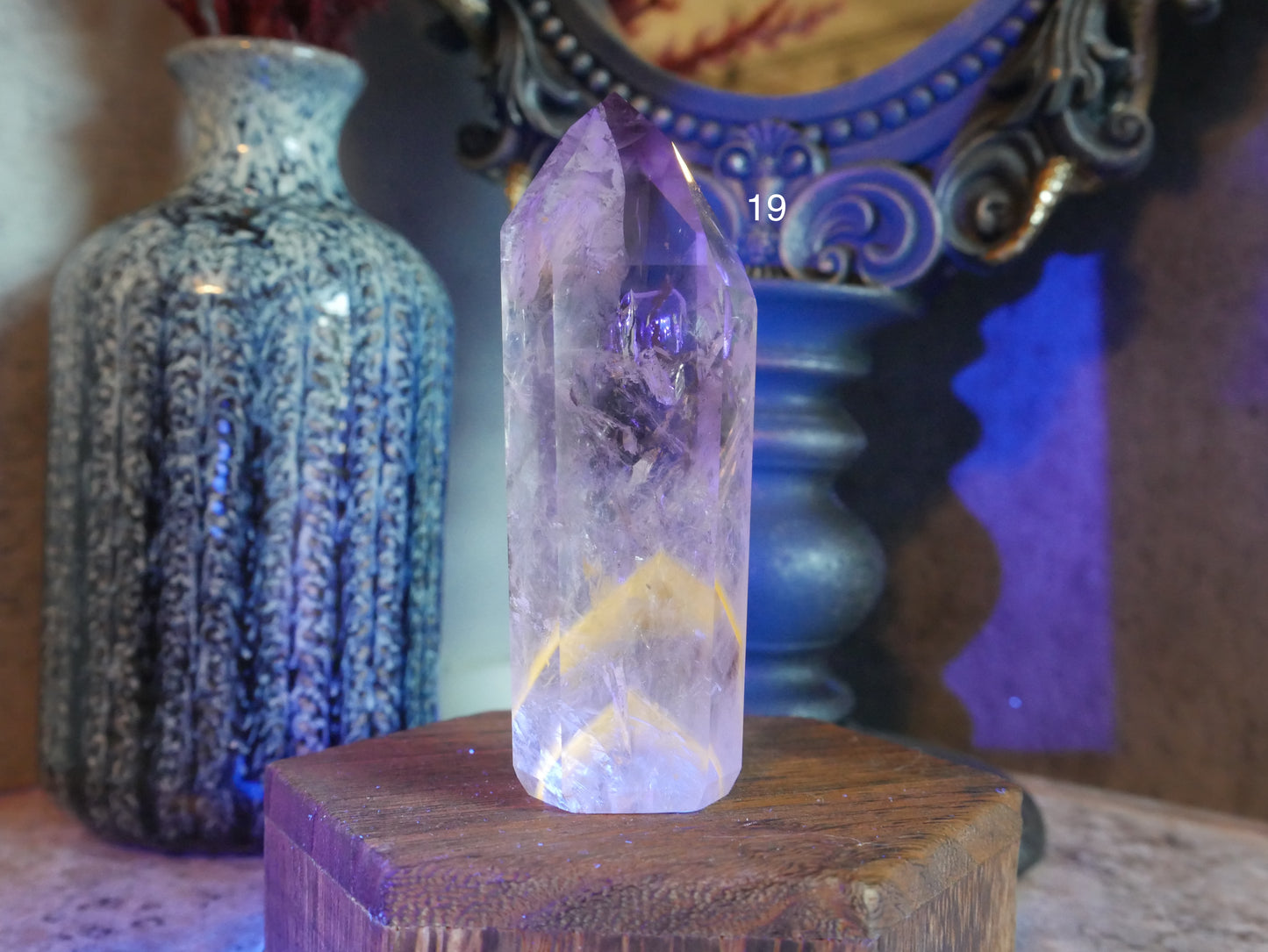 Amethyst with Powellite Towers [various] 1-20
