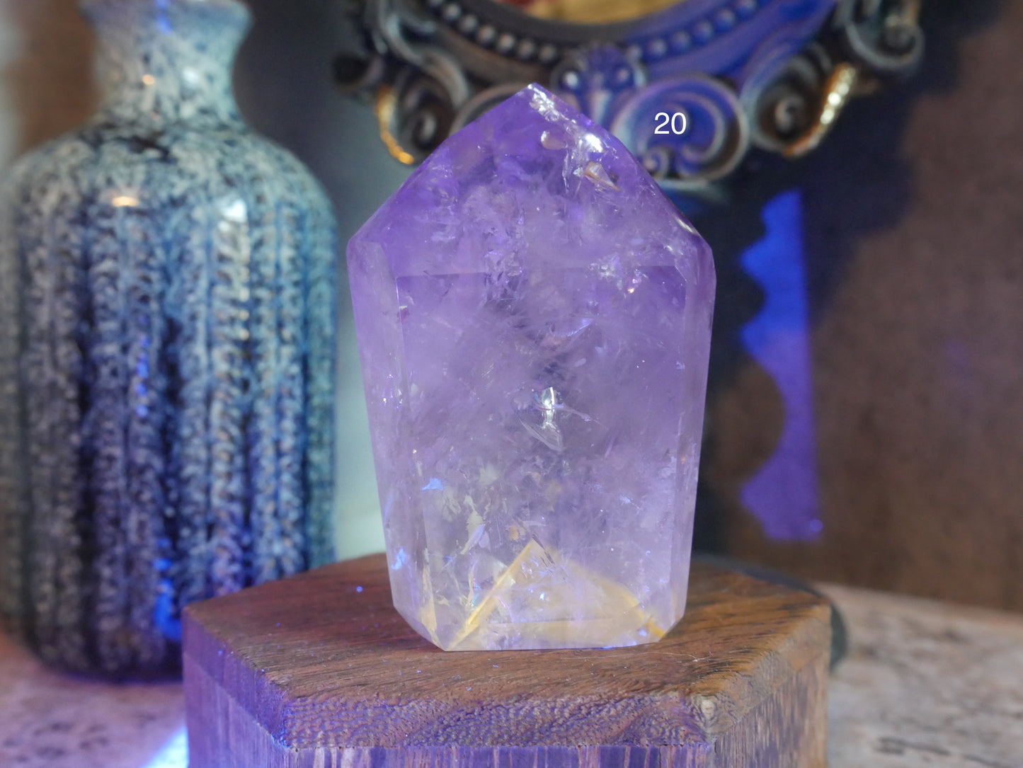 Amethyst with Powellite Towers [various] 1-20
