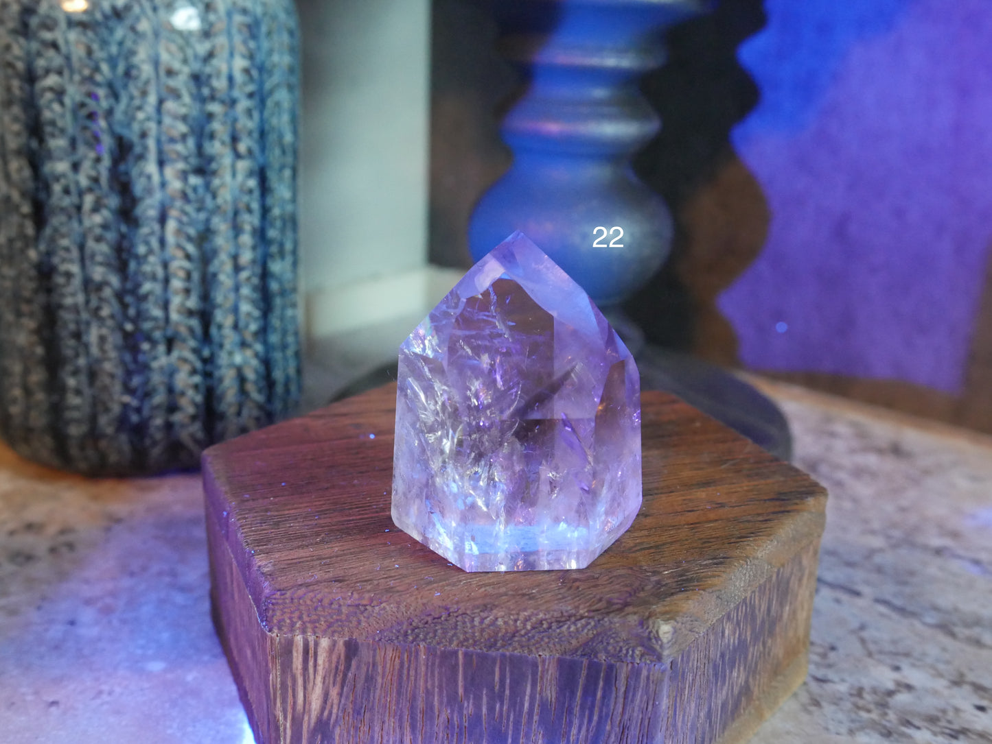 Amethyst with Powellite Towers [various] 21-45