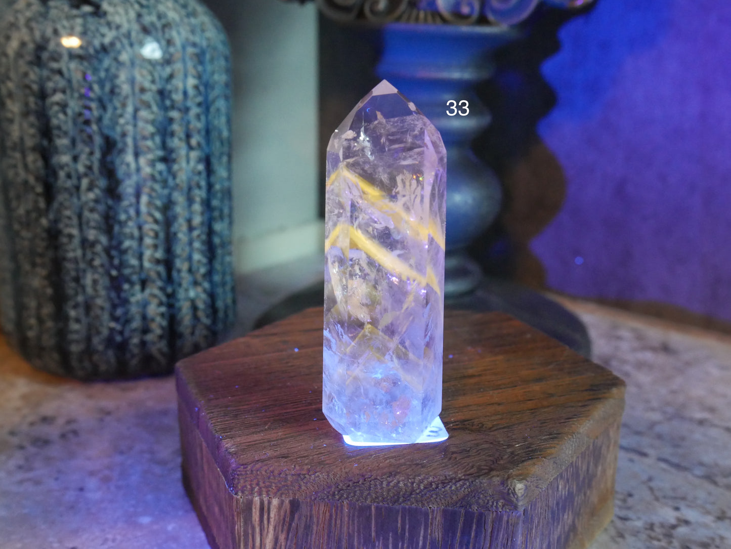 Amethyst with Powellite Towers [various] 21-45