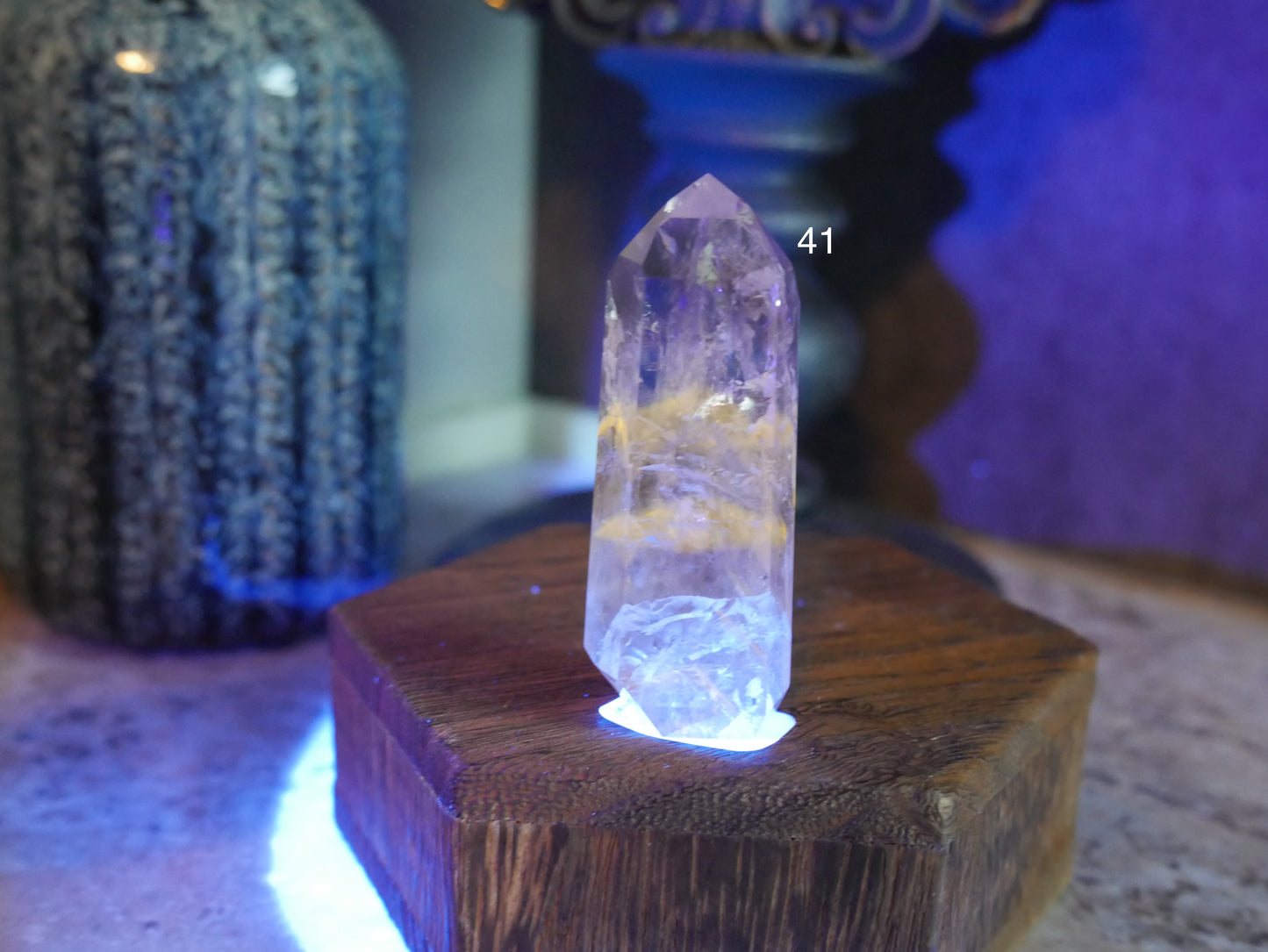 Amethyst with Powellite Towers [various] 21-45
