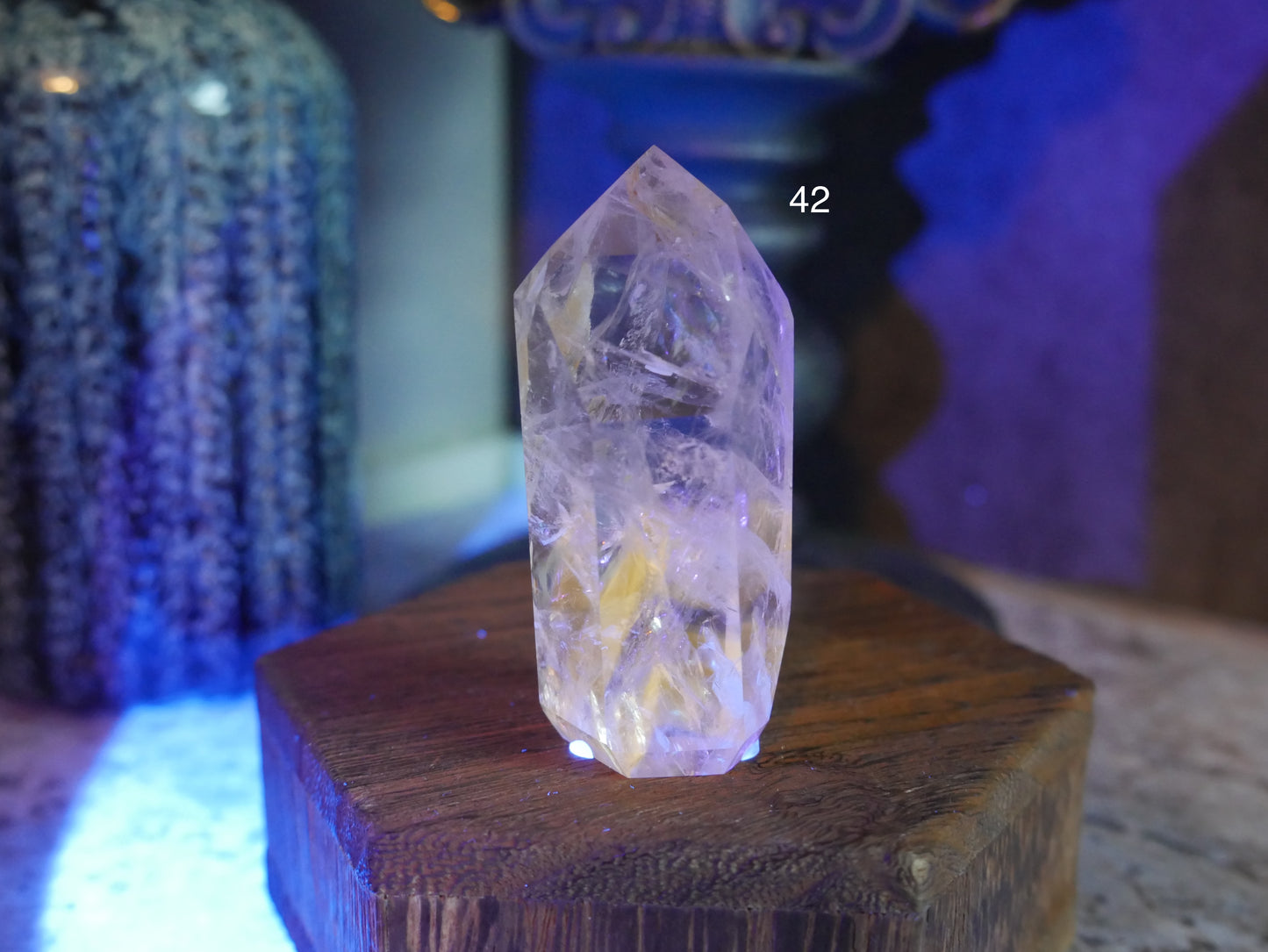 Amethyst with Powellite Towers [various] 21-45