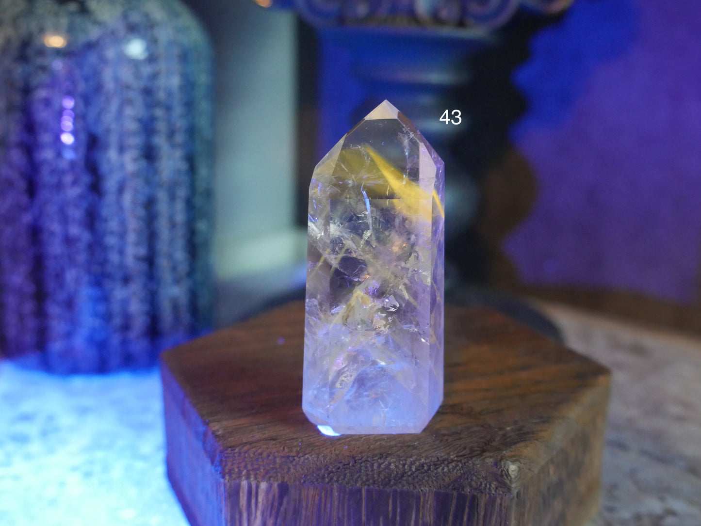 Amethyst with Powellite Towers [various] 21-45
