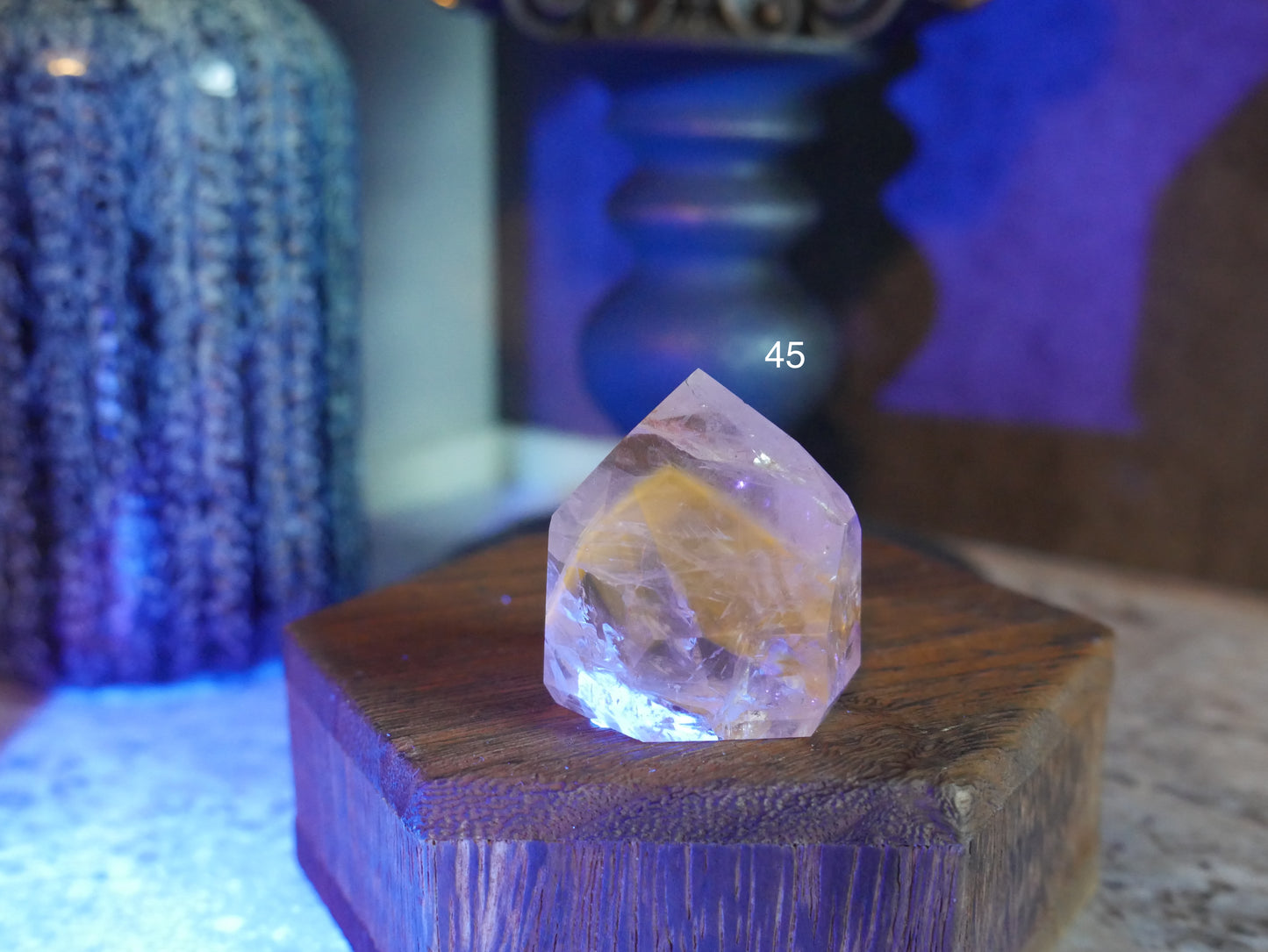Amethyst with Powellite Towers [various] 21-45