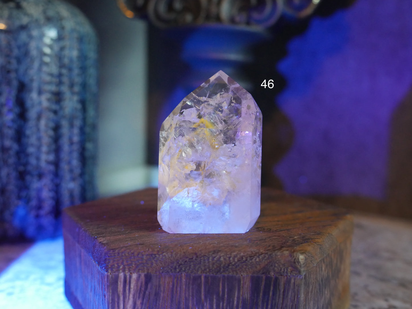Amethyst with Powellite Towers [various] 46-75