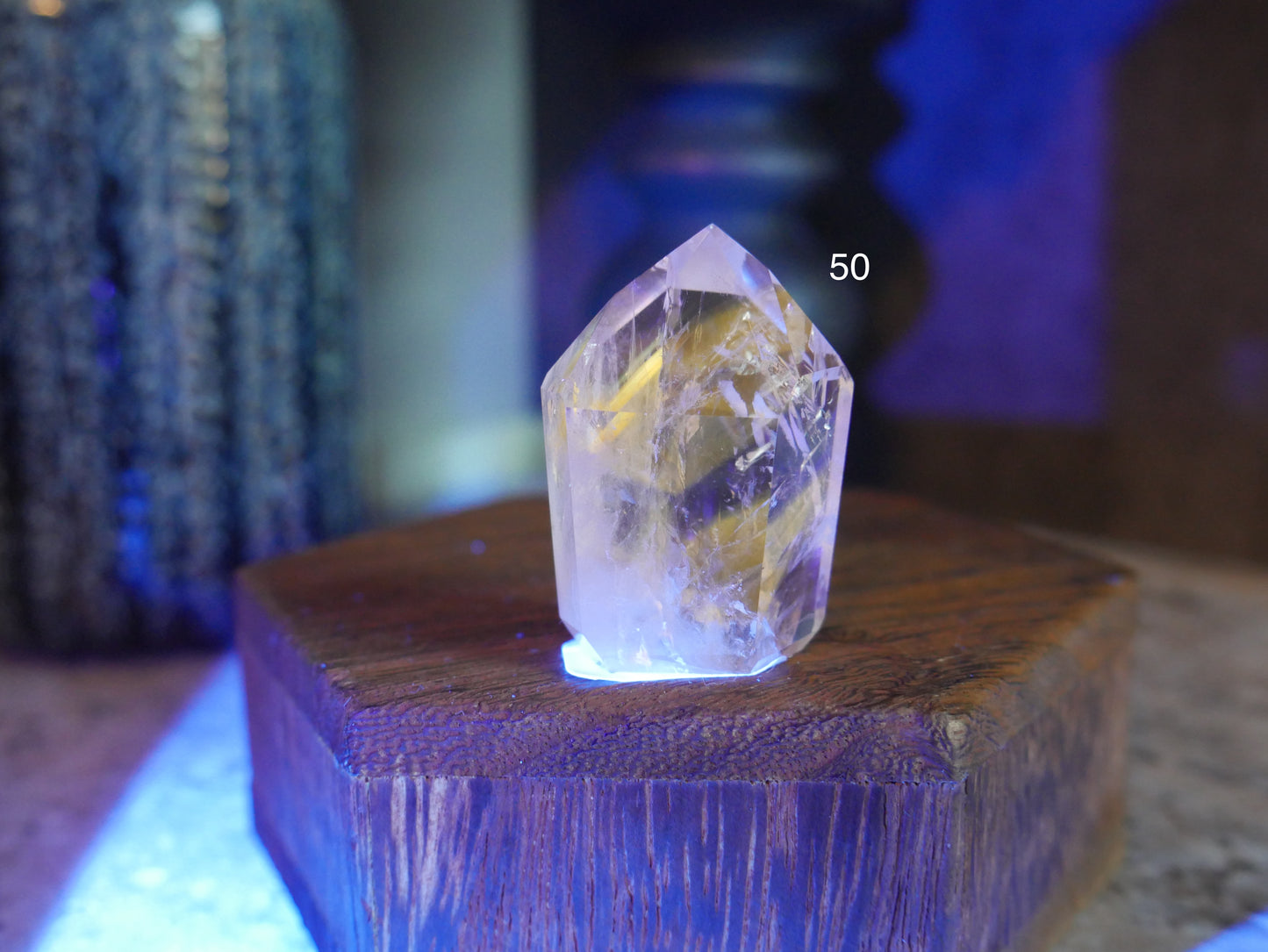 Amethyst with Powellite Towers [various] 46-75