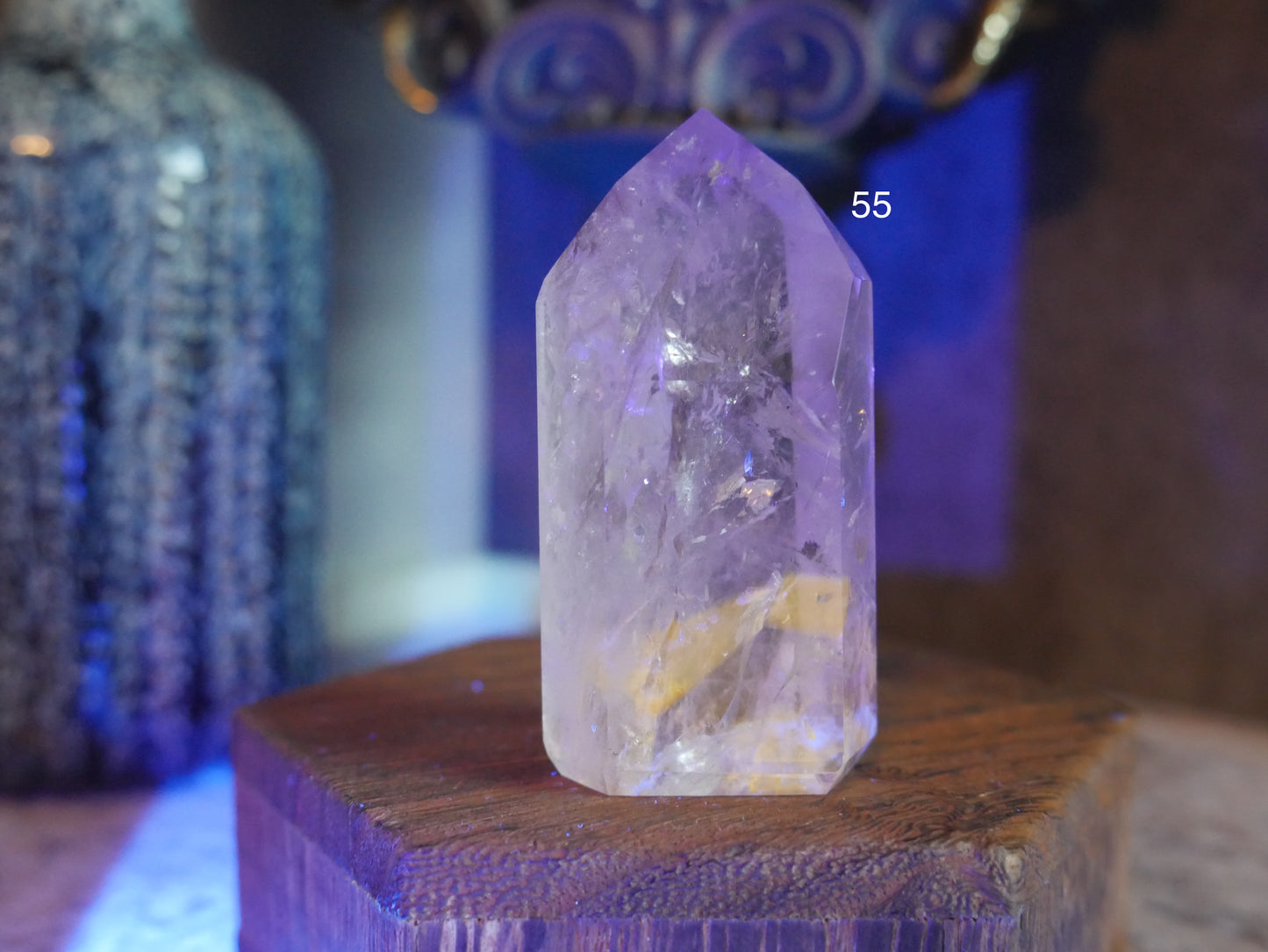 Amethyst with Powellite Towers [various] 46-75