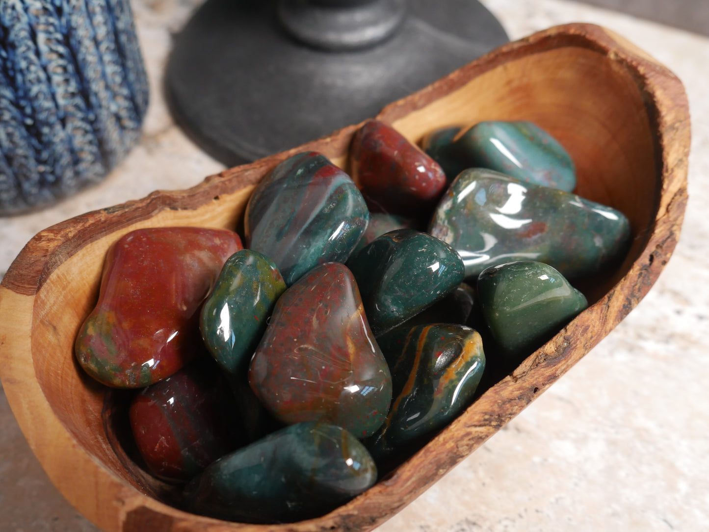Indian Bloodstone Tumble
