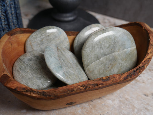 Aquamarine Flat Stone
