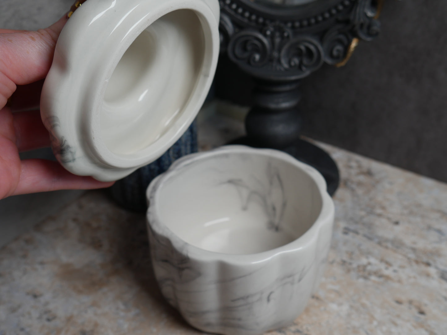 Choose Your Own Candle Scent - White Marble