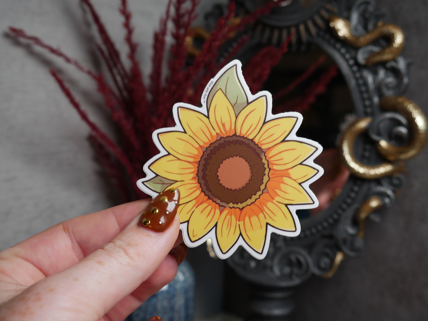 Sunflower Sticker