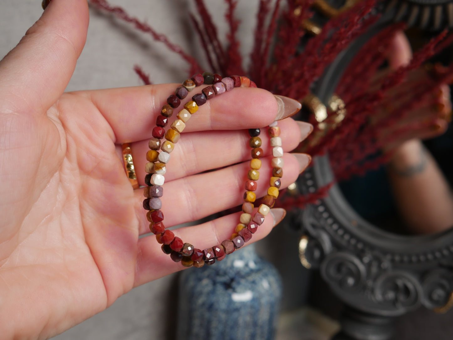 Faceted Mookaite Bracelet