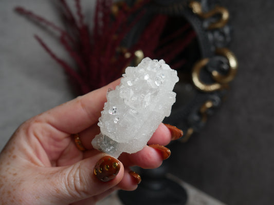 Apophyllite Coated Calcite #1