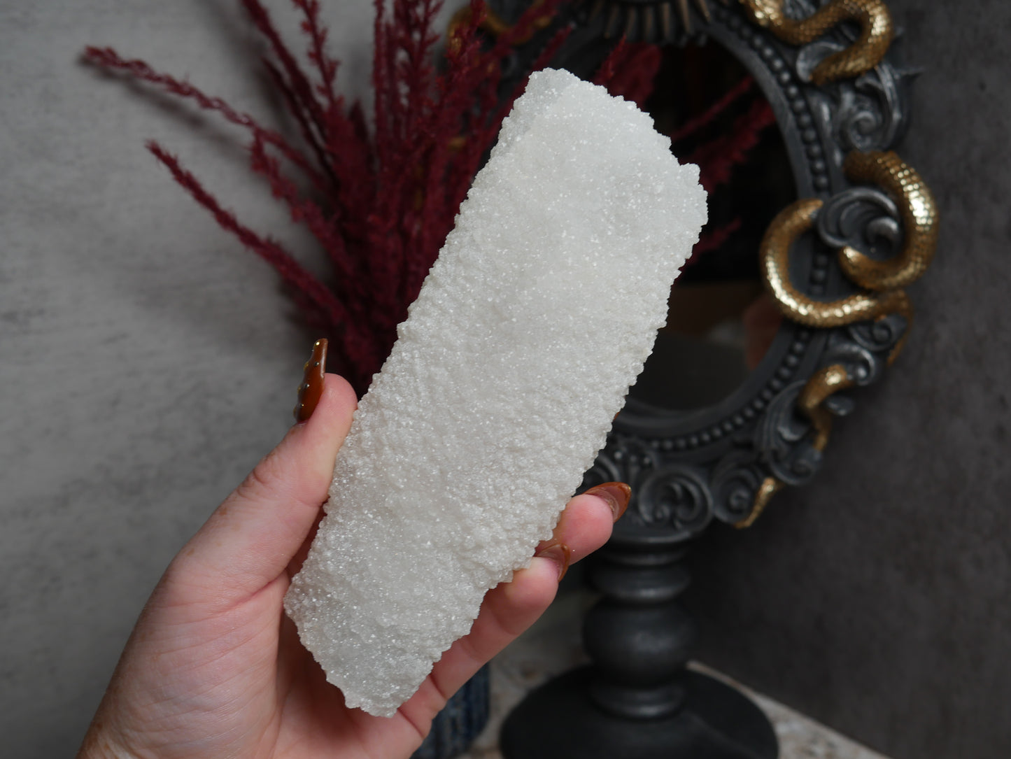 Apophyllite Coated Calcite #2