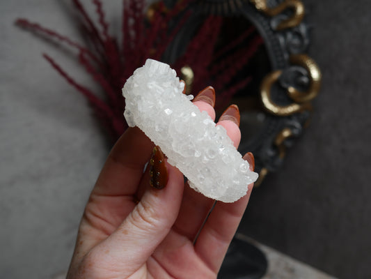 Apophyllite Coated Calcite #18