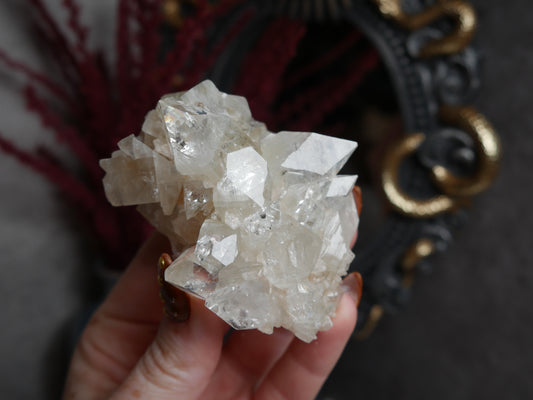 Apophyllite Coated Calcite #15