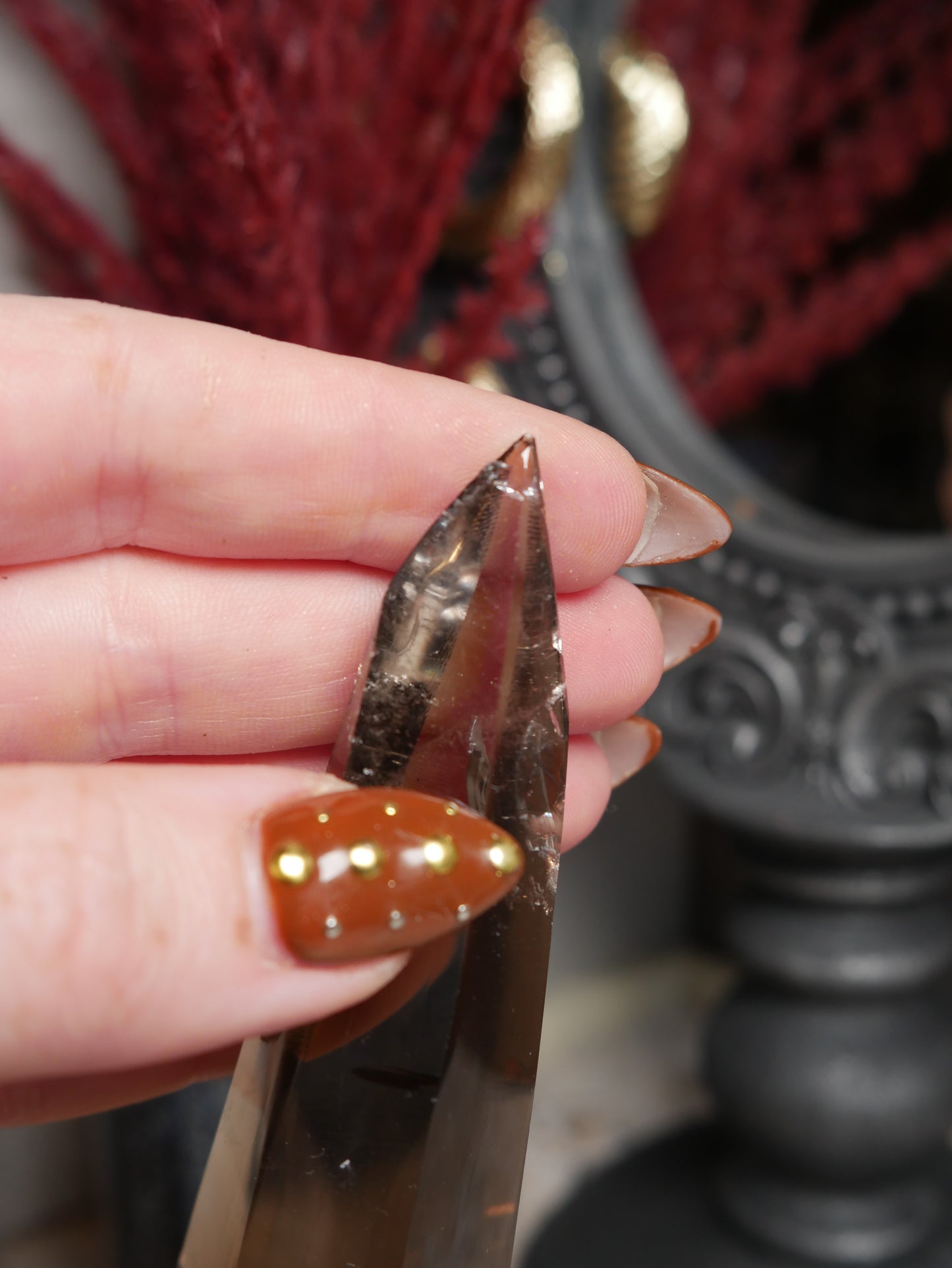 Smokey Quartz Teardrops [various]