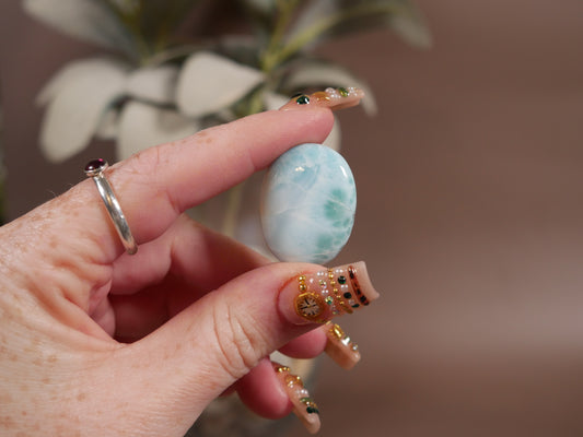 Larimar Pocket Stone #1