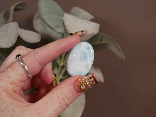Larimar Pocket Stone #3