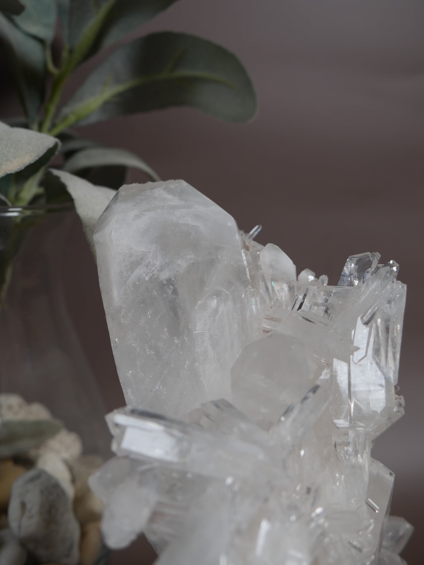 Columbian Lemurian with Faden Crystal