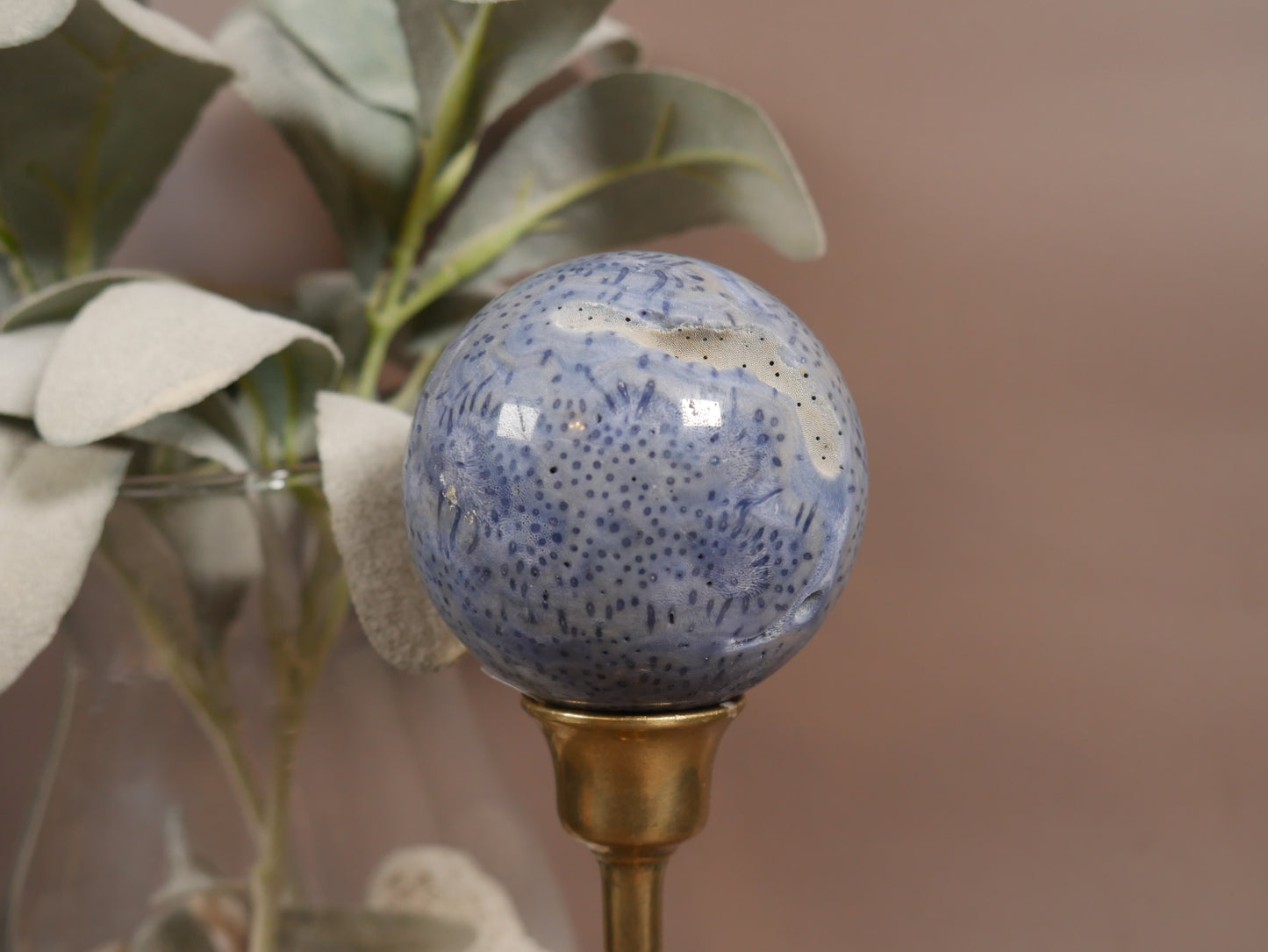 Blue Coral Sphere #4