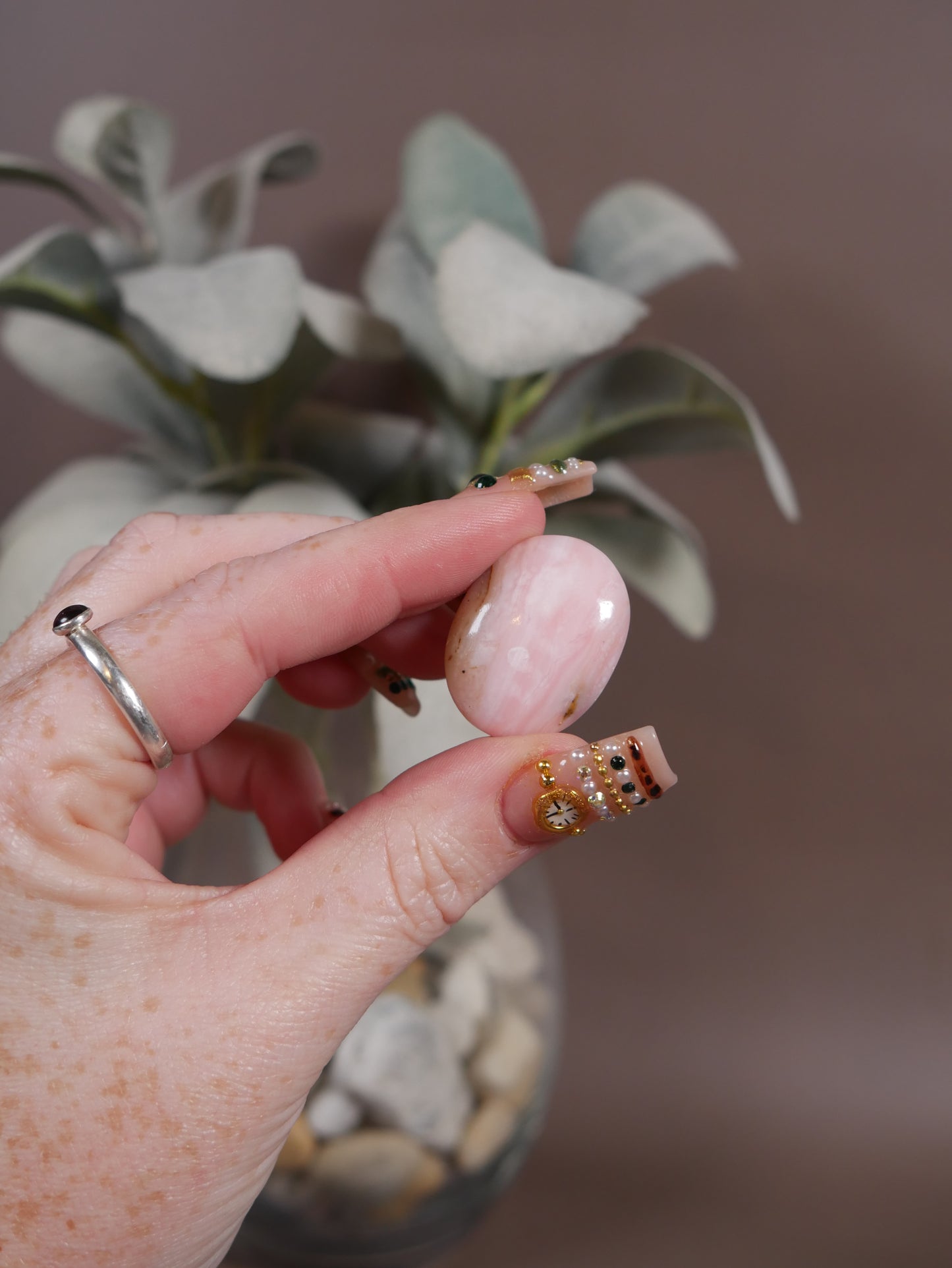 Peruvian Pink Opal Pocket Palm [27x]