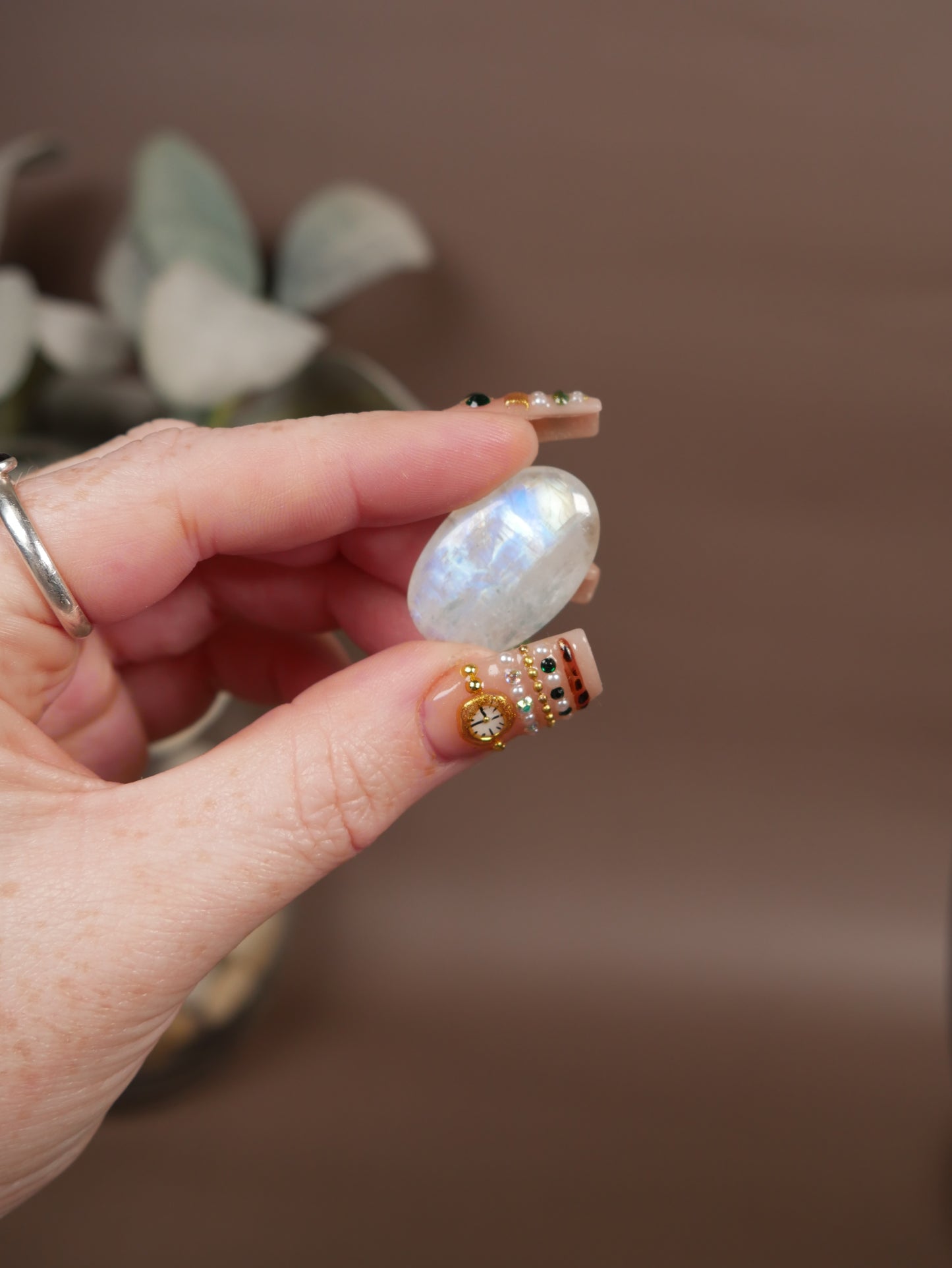 AAA Grade Moonstone Pocket Palm #10
