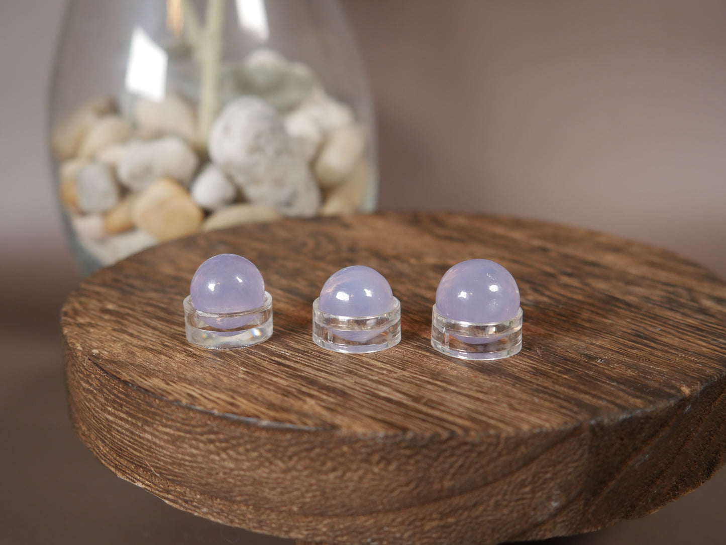Lavender Moon Quartz Mini Spheres