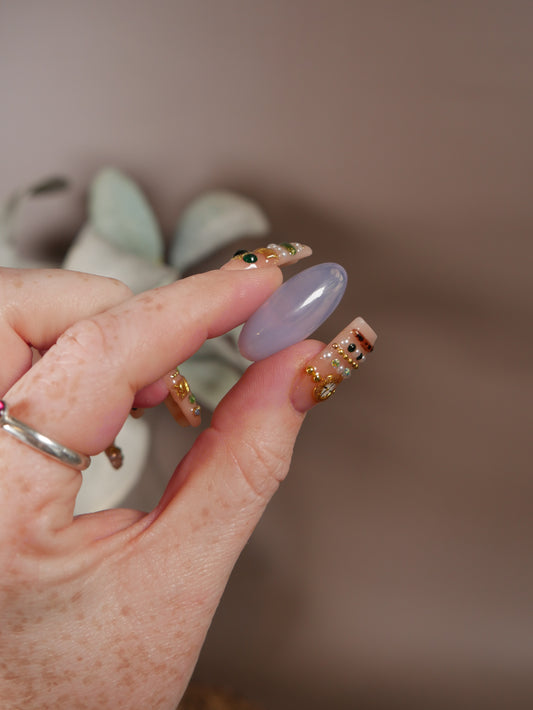 Lavender Moon Quartz Shiva [81]