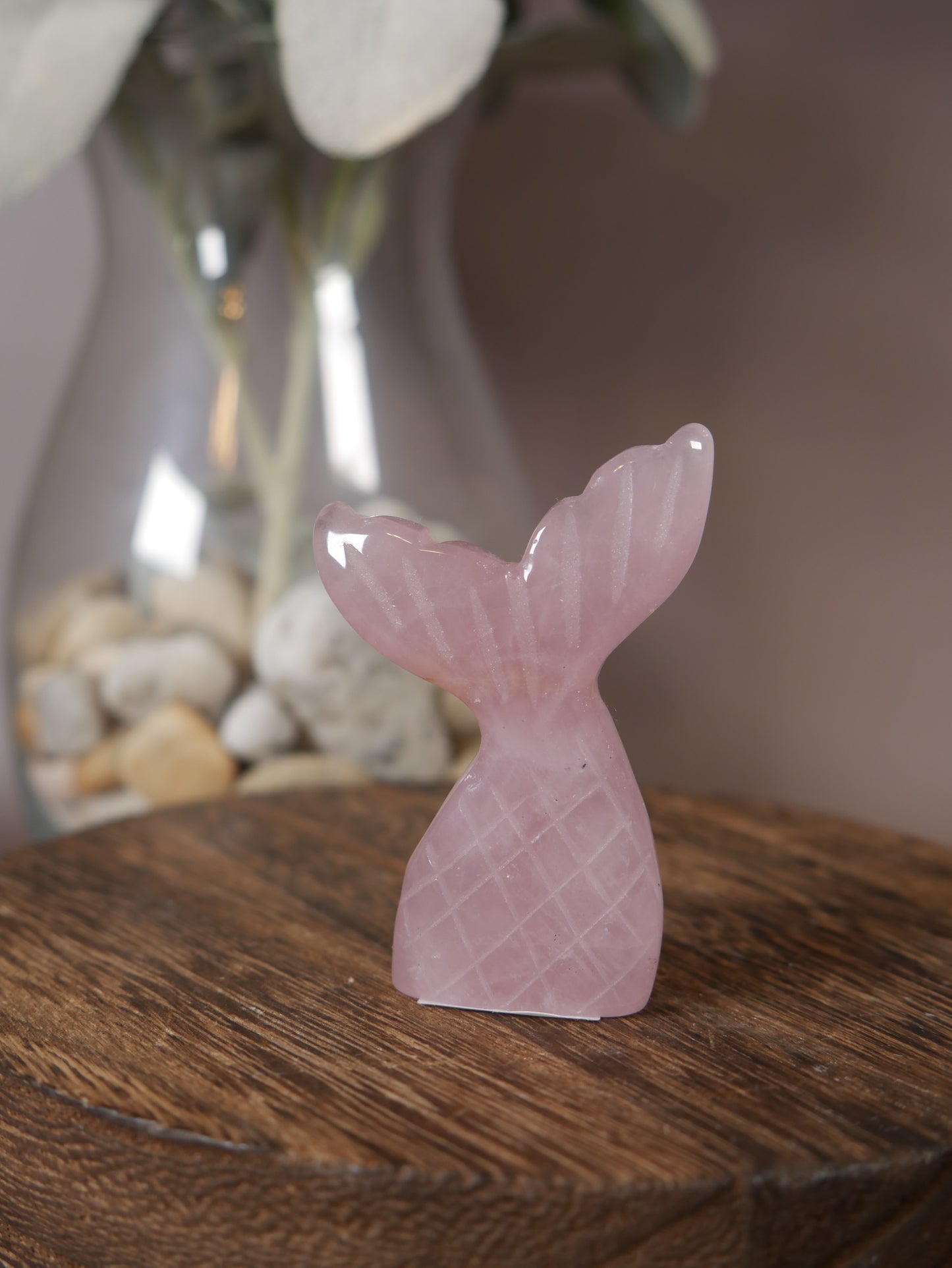 Rose Quartz Mermaid Tail
