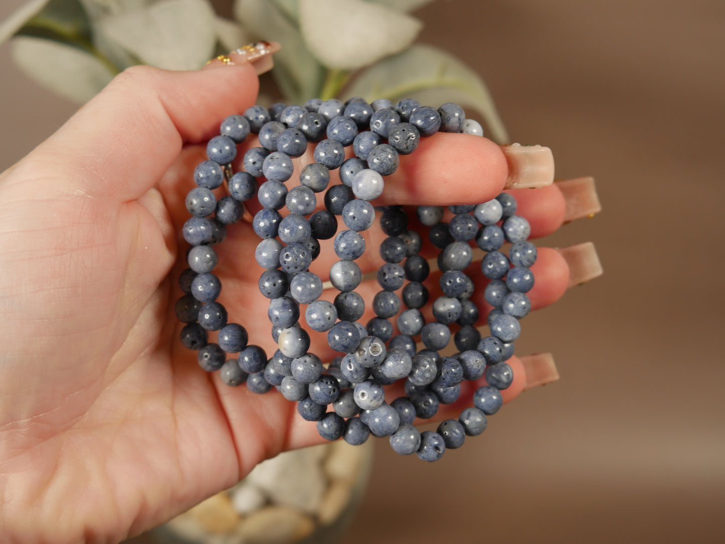 Blue Coral Bracelet