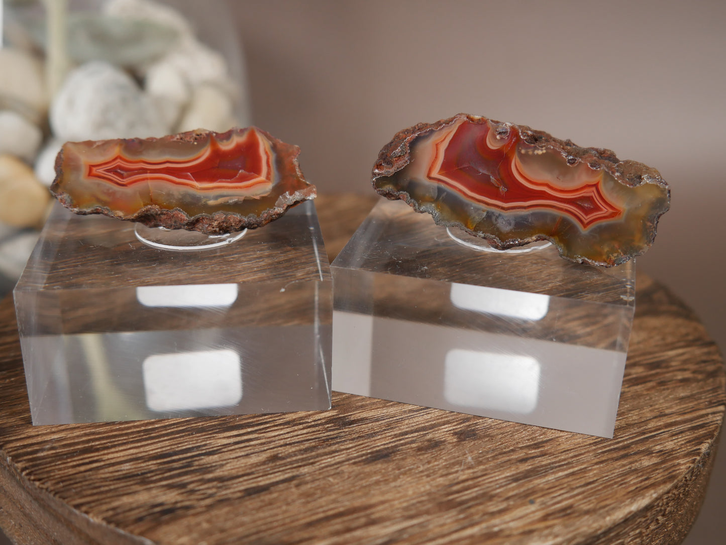 Malawi Candy Agate Set E
