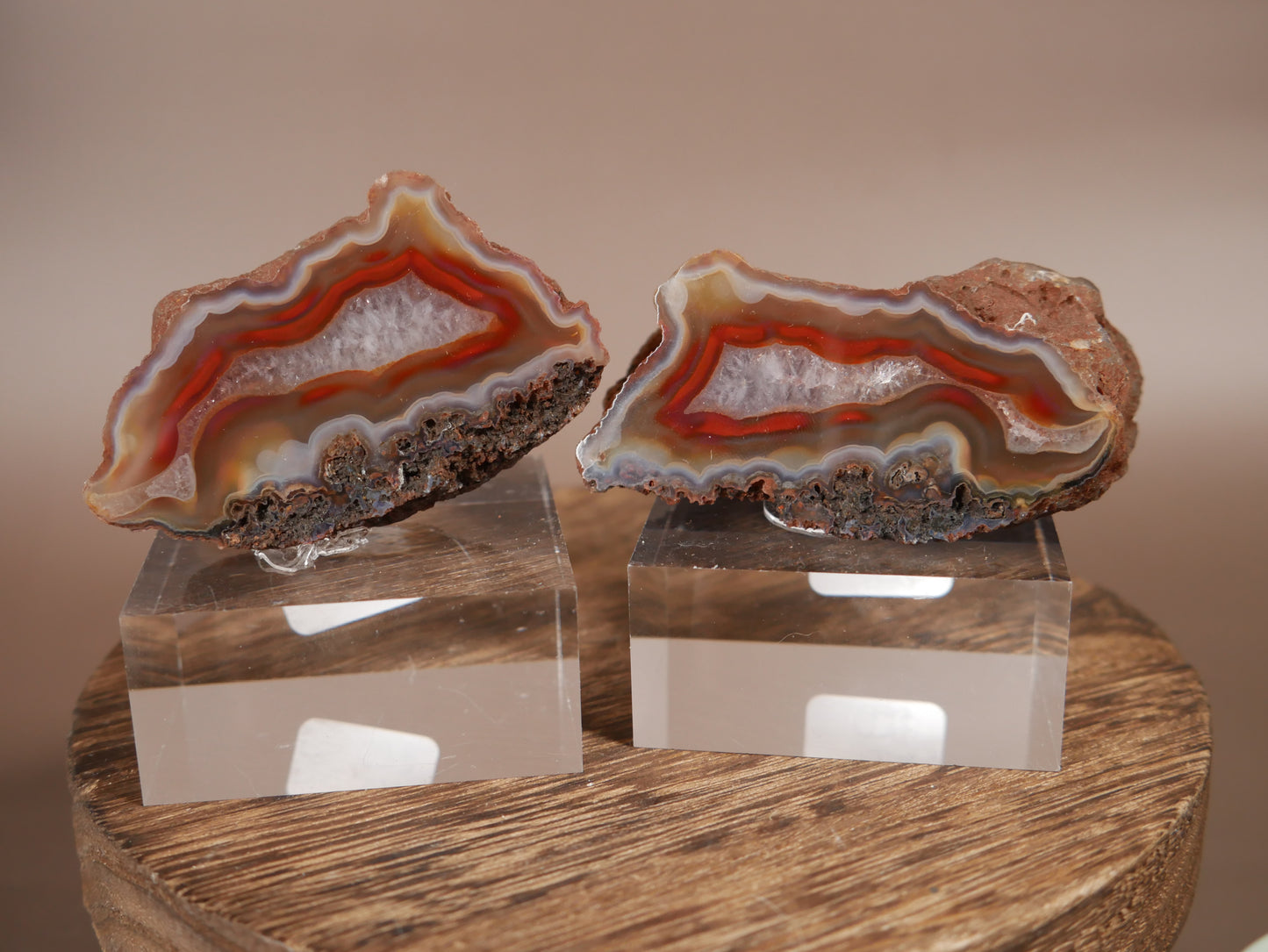 Malawi Candy Agate Set X