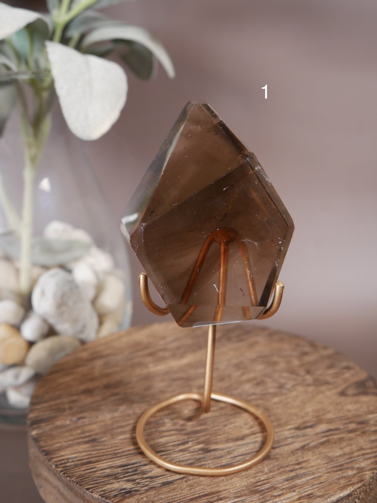 Smokey Quartz Freeform w/ Stand