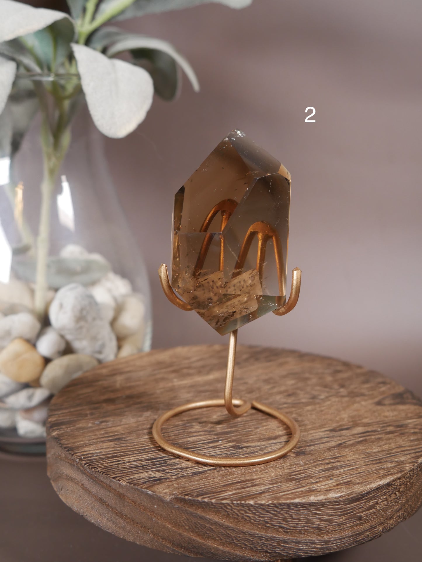 Smokey Quartz Freeform w/ Stand