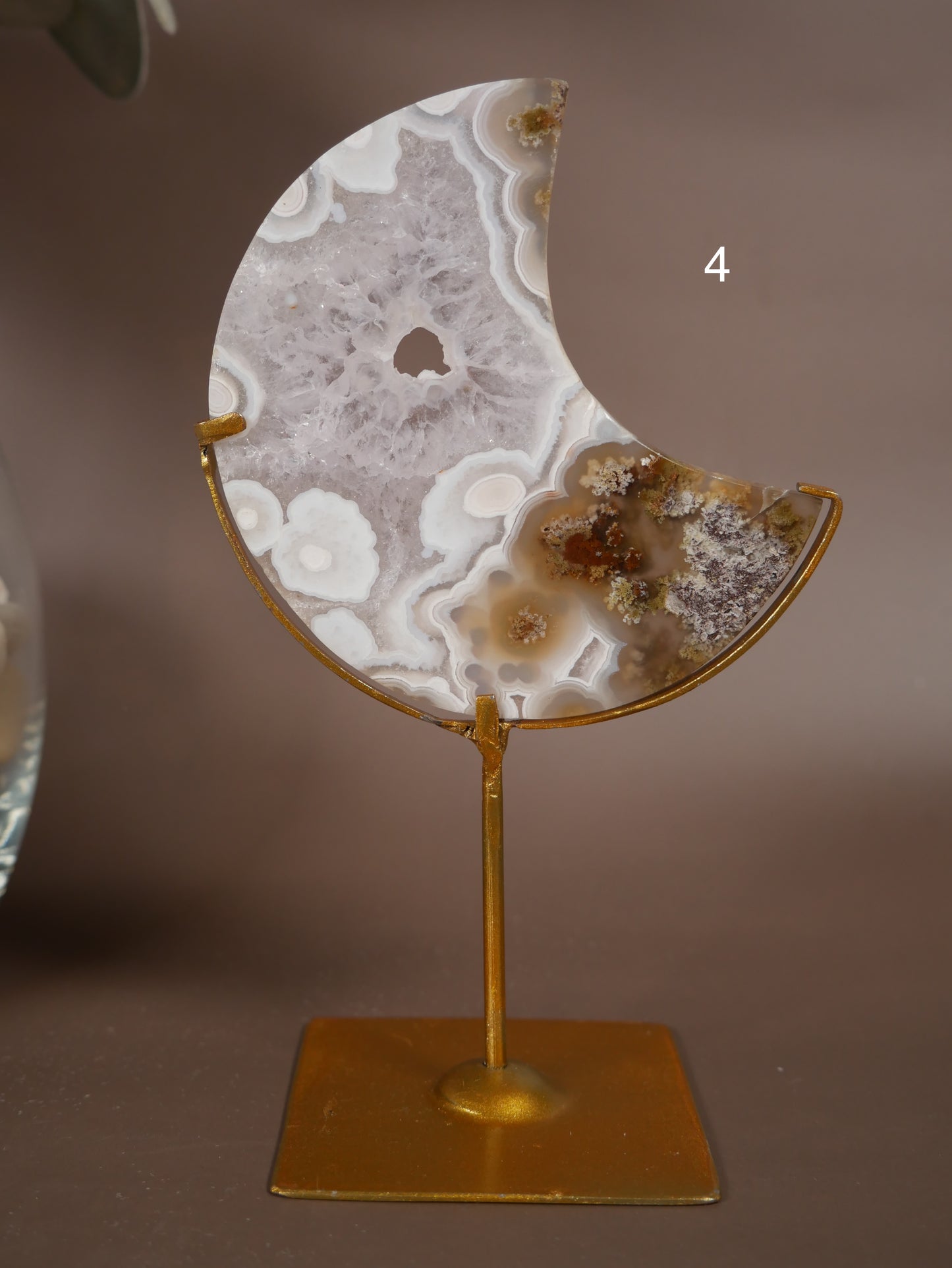 Scenic Moss Agate Moon