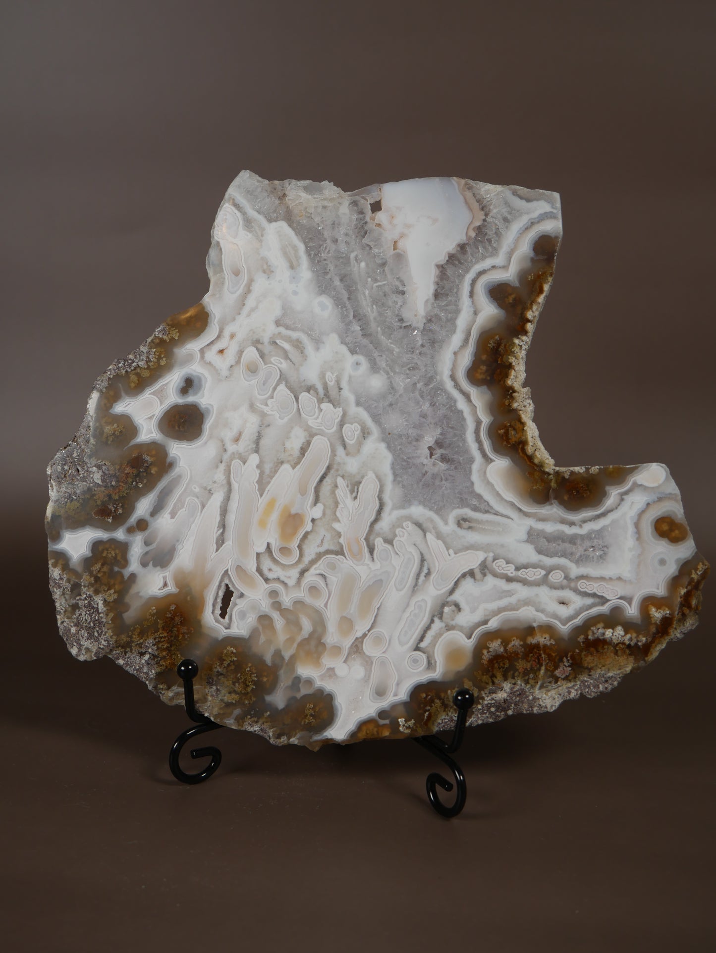 Scenic Moss Agate Slab #6