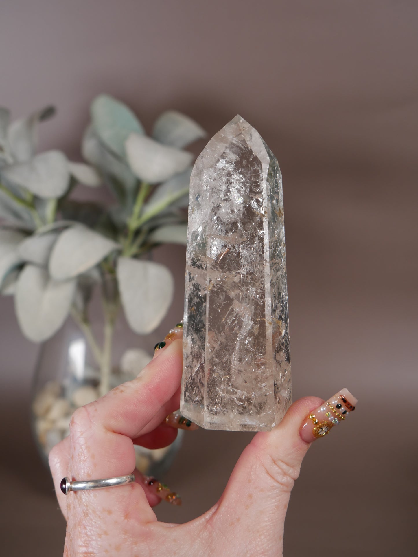 Clear Quartz Tower #5