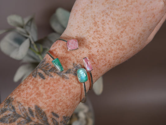 Bendy Moonstone Bangles