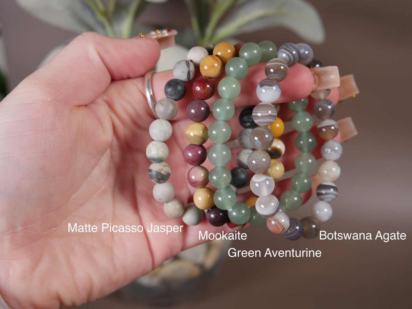 Various Bracelets - 6 inch wrist