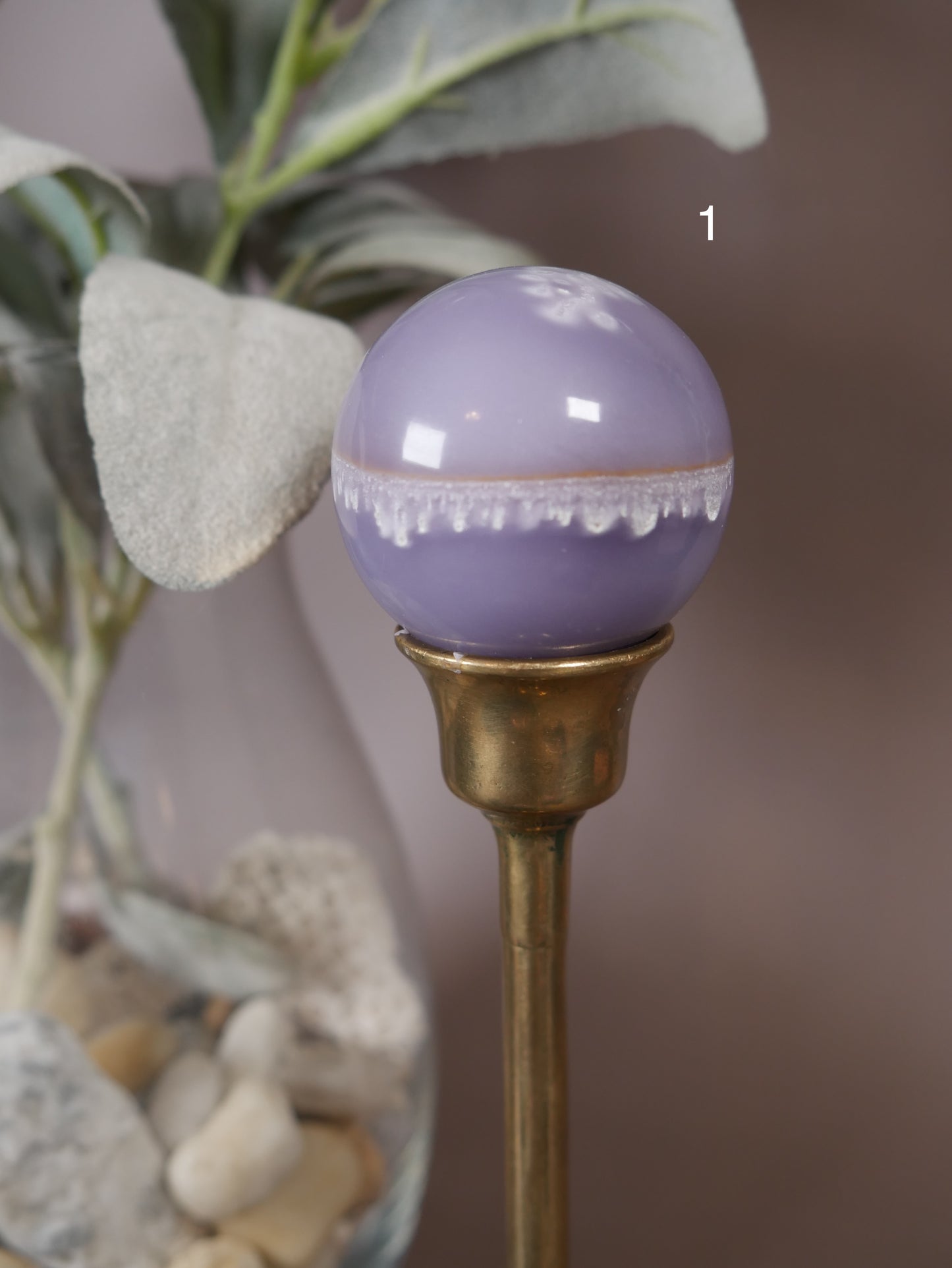 Lavender Fluorite Sphere [various]