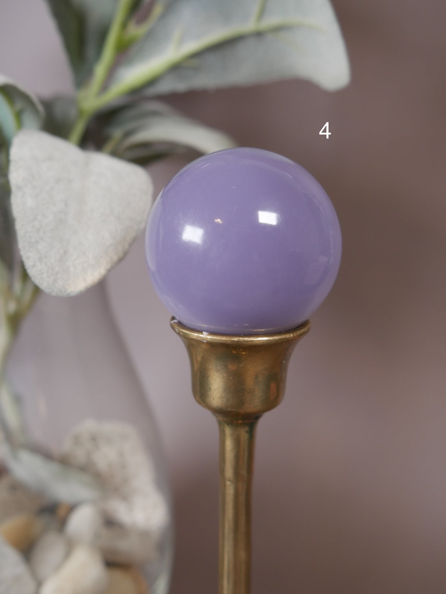 Lavender Fluorite Sphere [various]