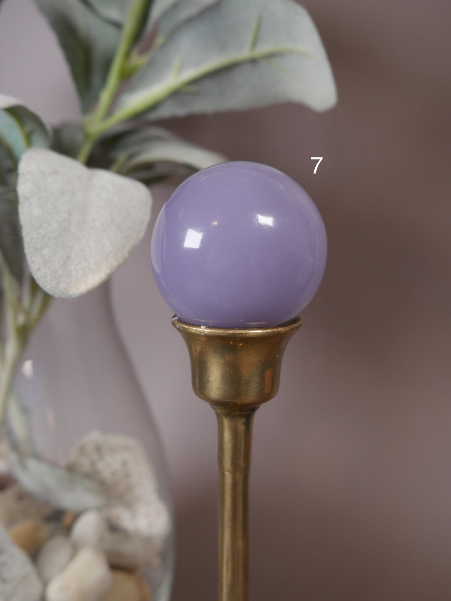Lavender Fluorite Sphere [various]