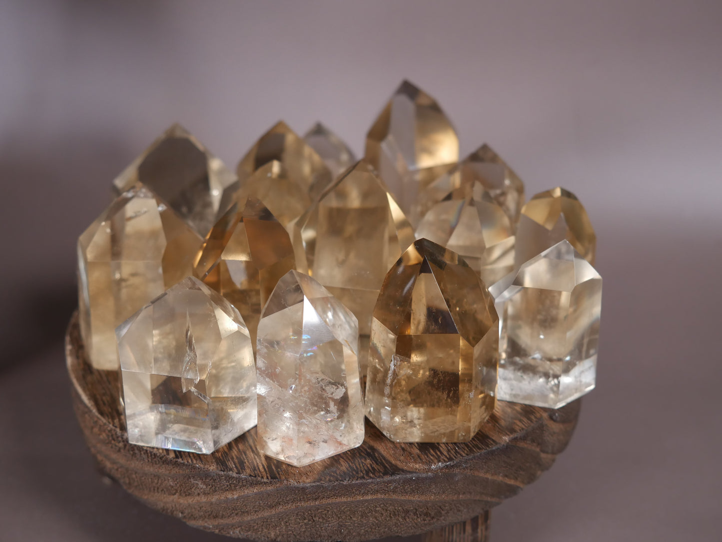 Mini Citrine Tower [1-19]