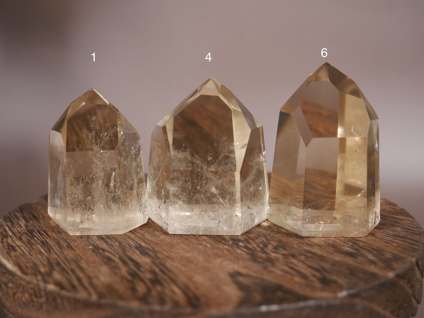 Mini Citrine Tower [1-19]