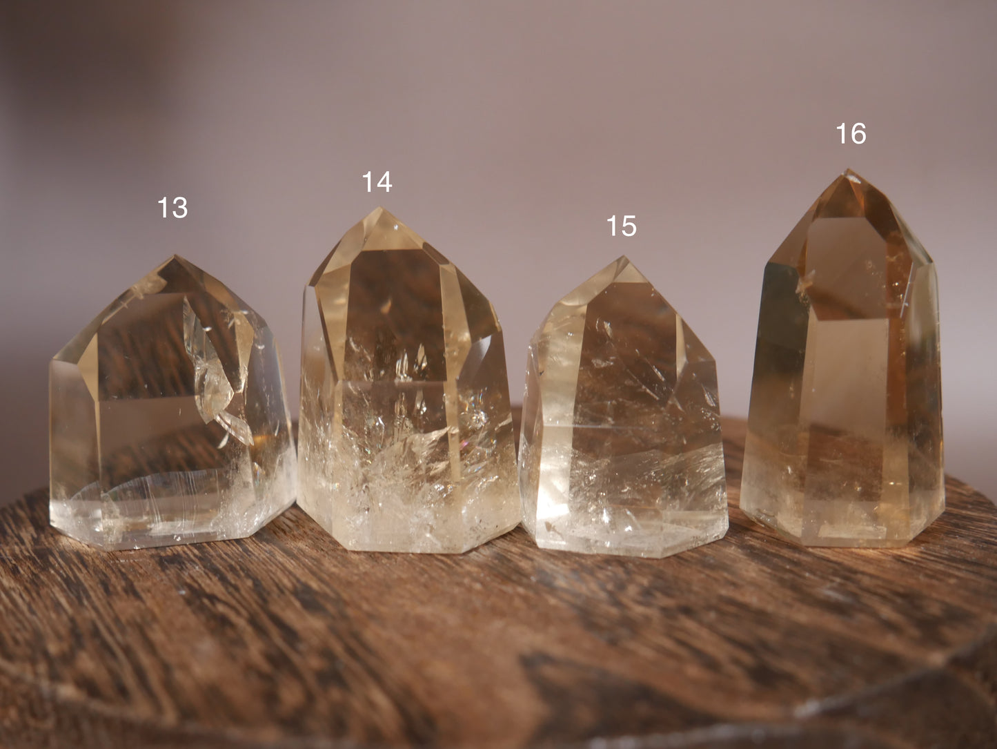 Mini Citrine Tower [1-19]