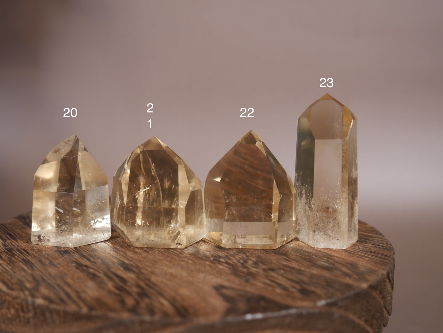 Mini Citrine Tower [20-38]